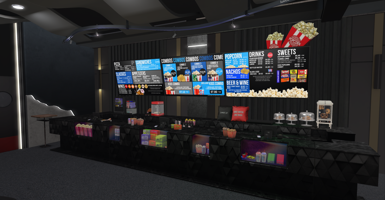 Cinema Concession Stand